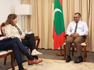 Foreign Minister Zameer met Deputy Managing Director of the European External Actions Service Paola Pampaloni on Monday