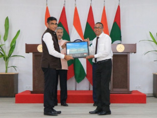 The Minister of External Affairs of India, Dr. S. Jaishankar  is in Maldives, on an official visit