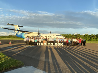 ހަނިމާދޫއިން ކޮޗިންއަށް ދަތުރު ފެށުމަށް ބޭއްވި ރަސްމިއްޔާތުގެ ތެރެއިން