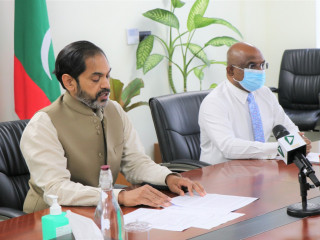 A virtual reception was held to mark the completion of the project, on Monday