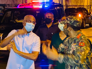 ރައީސުލްޖުމްހޫރިއްޔާ އަލިފާންރޯވި ސަރަހައްދުގެ ހާލަތު ބައްލަވާލައްވަނީ