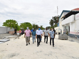 ބަހުގެ ޚިދުމަތް ތަރައްޤީކުރުމަށް ކުރަމުންދާ މަސައްކަތްތައް ނައިބު ރައީސް ބައްލަާލައްވަނީ