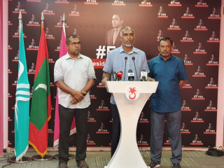 VP of PPM, Dr. Mohamed Muizzu