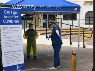 އޮސްޓްރޭލިއާގައި ކޮވިޑަށް ޓެސްޓުކުރުމަށް ގާއިމްކޮށްފައިވާ މަރުކަޒެއް