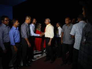 ރައީސް އިބްރާހިމް މުހައްމަދު ސާލިހާއި ރައީސް ނަޝީދު ކުޅުދުއްފުށީ ސިޓީއަށް ވަޑައިގެން ރައްޔިތުންނާއި ސަލާމްކުރައްވަނީ