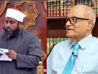 ކުރީގެ ރައީސް މައުމޫން އަބްދުލް ގައްޔޫމް އާއި ޑރ އިޔާޒް