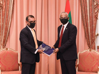 ރައްޔިތުންގެ މަޖިލީހުގެ ރައީސް، ރައީސް މުހައްމަދު ނަޝީދު ރިޕޯޓް ރައީސުލްޖުމްހޫރިއްޔާ އަށް އަރުވަނީ