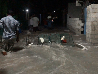 ރާއްޖޭގެ ރަށަކަށް އުދައިގެ އަސަރުކޮށްފައި