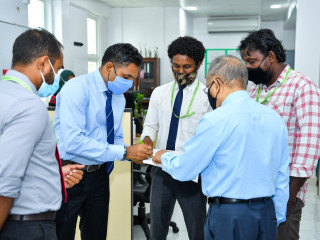 ހުޅުމާލެ ހޮސްޕިޓަލްގައި ގާއިމުކުރުމަށް ހަމަޖެހިފައިވާ ޗައިލްޑް ޑިވެލޮޕްމަންޓް ސެންޓަރާ ގުޅޭގޮތުން ނައިބް ރައީސް ފައިސަލް މައުލޫމާތު އޮޅުންފިލުއްވަނީ
