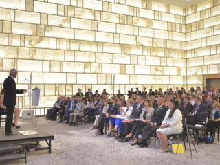 \"ބްލޫ ލީޑަރސް ކޯލް ޓު އެކްޝަން އޮން އޯޝަން އެންޑް ކްލައިމެޓް ސަމިޓް\" ގައި ރައީސް އިބްރާހިމް މުހައްމަދު ސޯލިހް ވާހަކަފުޅުދައްކަވަނީ