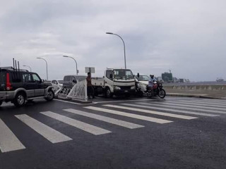 An accident on the highway 