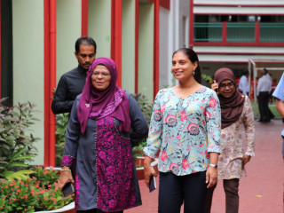 މިނިސްޓަރ އޮފް އެޑިއުކޭޝަން ޑރ އައިޝަތު އަލީ