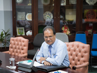 ސިވިލް ސާވިސް ކޮމިޝަނުގެ ރައީސް ޑރ. އަލީ ޝަމީމު