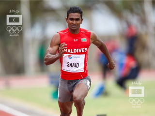 Saaid heads to finals after coming second in 100m dash