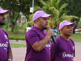 އިލެކްޝަން ކޮމިޝަންގެ ރައީސް އަހުމަދު ޝަރީފް