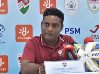 ޓީސީ ސްޕޯޓްސް ކުލަބުގެ ކޯޗު މުޙައްމަދު ޝާޒްލީ (ޝާޒް)