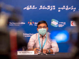 ހޯމަ ދުވަހު އެޗްއީއޯސީ ގައި ބޭއްވި ޕްރެސްކޮންފަރެންސް ގައި ޑރ. މުރާދު ބައިވެރިވެވަޑައިގަންނަވަނީ