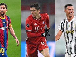 ދަ ބެސްޓް ފީފާ ފުޓްބޯލް އެވޯޑަށް ވާދަކުރާ މެސީ، ރޮނާލްޑޯ އަދި ލެވަންޑޯސްކީ