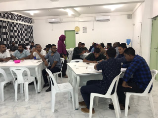 އިލެކްޝަން ކޮމިޝަނުން ކުރިއަށް ގެންދިޔަ ތަމްރީން ޕްރޮގްރާމްގެ ތެރެއިން