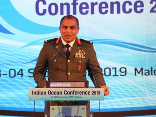 އިންޑިއާ ކަނޑުގެ ސަލާމަތާއި ރައްކާތެރިކަމަށް ގައުމުތައް ގުޅިގެން މަސަތްކަތް ކުރަން ޖެހޭ: ޝަމާލް