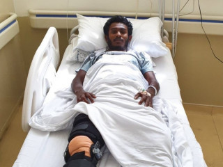 National Football Team player undergoes knee surgery