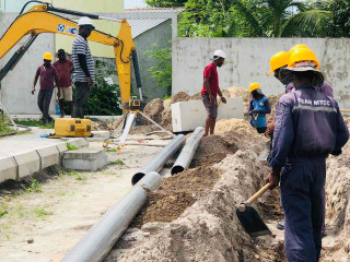 ފެން ހިންދާ ނިޒާމުގެ މަސައްކަތް ކުރަމުންދަނީ މަގު ހެދުމުގެ މަސައްކަތުގެ ތެރެއިން