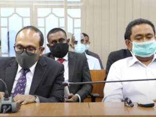 ރައީސް ޔާމީންގެ މައްޗަށް ކްރިމިނަލް ކޯޓުން އިއްވާފައިވާ ހުކުމަށް ހައިކޯޓުން ތާއީދުކުރިކަން ކަނޑައެޅި ޝަރީއަތުގެ ތެރެއިން