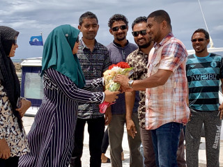 ޔޫތް މިނިސްޓަރ މ. އަތޮޅަށް ކުރައްވަމުން ގެންދަވާ ދަތުރުފުޅުގެ ތެރެއިން