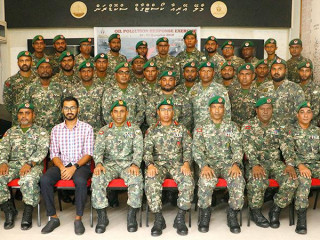 އެމްއެންޑީއެފް ކޯސްޓްގާޑުން ހިންގި \"އޮއިލް ޕޮލިޔުޝަން ރެސްޕޮންސް ޓްރޭނިންގ 1-2019\" ނިންމުން