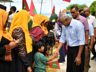 މިގައުމުގައި އުޅޭ ދިވެހީންނާއި ބިދޭސީންގެ ރައްކާތެރިކަން ކަށަވަރުކުރާނަން: ރައީސް ޞާލިޙު