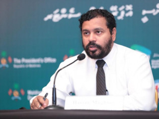 ހޮނިހިރު ދުވަހު އެންއީއޯސީ ބޭއްވި ނޫސްވެރިންގެ ބައްދަލުވުމުގައި ސްޓެލްކޯގެ މެނޭޖިން ޑިރެކްޓަރު ހަސަން މުގުނީ ވާހަކަ ދައްކަވަނީ