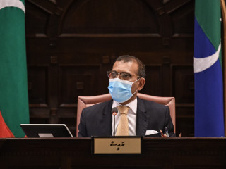 މަޖިލީހުގެ ރައީސް މުހައްމަދު ނަޝީދު