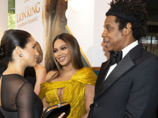 މޭގަން ޑިޒްނީގެ \"ދަ ލަޔަން ކިންގް\" ޕްރިމިއަރގައި، ބިޔޯންސޭ އާއި ޖޭ-ޒީއާއެކު