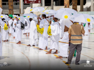 މިއަހަރުގެ ހައްޖުގެ އަޅުކަން އަދާކޮށްފައިވަނީ އެންމެ 10،000 މުސްލިމުން