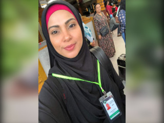 ރިޝްފާ އުމްރާއަށް ފުރުމުގެ ކުރިން ނަގާފައިވާ ފޮޓޯއެއް