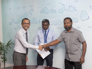 Inside the contract signing ceremony