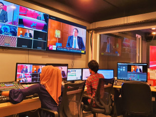 ރާއްޖެ ޓީވީގެ އޮންއެއަރ ކޮންޓްރޯލް ރޫމް