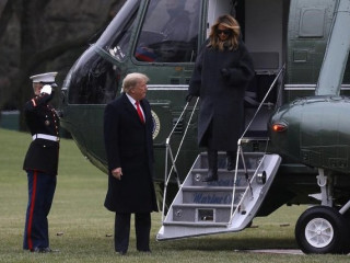 ޑޮނާލްޑް ޓްރަމްޕް އަދި މެލީނިއާ ޓްރަމްޕް