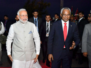 PM Modi with President Solih