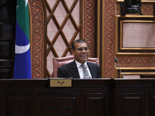 ރައްޔިތުންގެ މަޖިލީހުގެ ރައީސް މުހައްމަދު ނަޝީދު