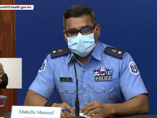 ސްޕްރިޑެންޓް އޮފް ޕޮލިސް އަބްދުﷲ ޝަރީފު