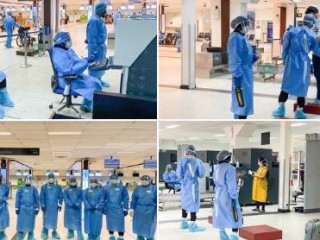 އޭވިއޭޝަން ސެކުއިރިޓީ ކޮމާންޑްގެ މުވައްޒަފުން ޕެސެންޖަރުން ސްކްރީން ކުރުމުގައި ހަރަކާތްތެރިވަނީ