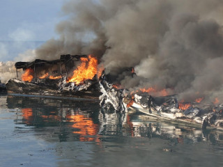 Mahibadhoo fire incident