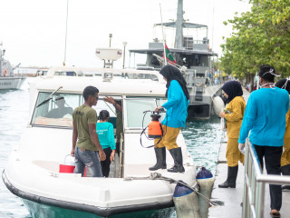 ކޮވިޑް-19ށް ޕޮޒިޓިްވާ މީހުން އުފުލުމުގައި އާރުއާރުޓީން ހަރަކާތްތެރިވަނީ