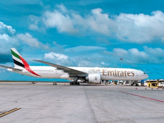 ބޯޑަރު ހުޅުވާލުމާއެކު އެމިރޭޓްސްގެ ފުރަތަމަ ފްލައިޓް މިއަދު އަތުވެއްޖެ