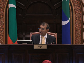 Speaker and former President, Mohamed Nasheed