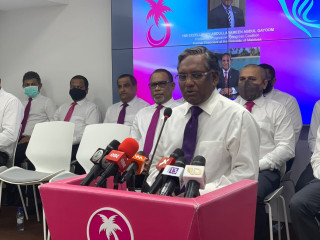 ހޯމަ ދުވަހުގެރޭ ޕީޕީއެމް/ޕީއެންސީން ބޭއްވި ބައްދަލުވުމުގައި ކުރީގެ ރައީސް ވަހީދު ވާހަކަފުޅު ދައްކަވަނީ