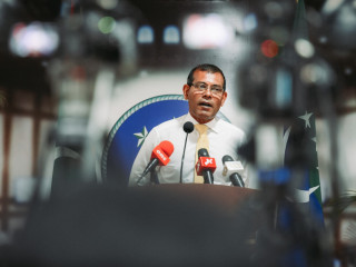Speaker and former President Mohamed Nasheed