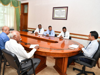 The meeting took place on Tuesday