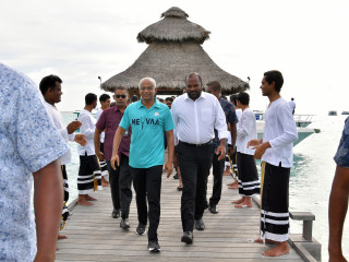 ފަތުރުވެރިކަމުގެ ދުވަސް ފާހަގަކުރުމަށް ބޭއްވި ހަރަކާތްތަކުގގައި ރައީސް ސޯލިހް ބައިވެރިވެވަޑައިގެން